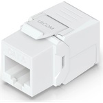 Ubiquiti UniFi  UACC-Keystone-Jack-C6 keystone for terminating a Cat6 Ethernet jack without the use of a punch-down or c