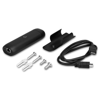 Ubiquiti UniFi ViewPort PoE -> 1db HDMI 1.4 1db PoE F/F adapter fekete 4K@30fps