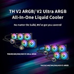 Új verzió, új dizájn - Thermaltake TH V2 ARGB Sync AIO folyadékhűtő család