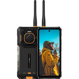 Ulefone Armor 26 Ultra Walkie-talkie 512GB ütésálló okostelefon fekete