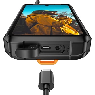 Ulefone Armor 26 Ultra Walkie-talkie 512GB ütésálló okostelefon fekete