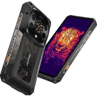 Ulefone Armor 28 Ultra Thermal 1024GB ütésálló okostelefon fekete (hőkamera)