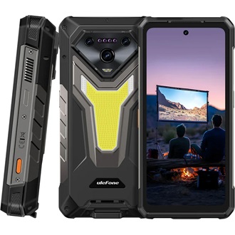 Ulefone Armor 34 Pro+ 512GB ütésálló okostelefon fekete