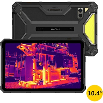 Ulefone Armor Pad 4 Ultra 10.36" 256GB 4G/LTE 5G/NR ütésálló tablet fekete