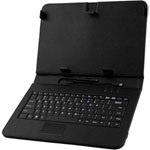 Univerzális tablet tok billentyűzettel és touchpad-del 