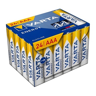 VARTA ENERGY CUBE tartós elem (AAA, R3, 1.5V, alkáli) 24db/csomag