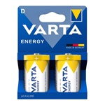 VARTA ENERGY tartós elem (D, LR20, 1.5V, alkáli) 2db/csomag