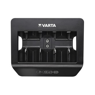 VARTA LCD UNIVERSAL MULTI CHARGER+ akkutöltő 240V, LED kijelző, FEKETE