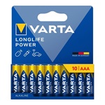 VARTA LONGLIFE POWER tartós elem (AA, LR06, 1.5V, alkáli) 10db/csomag