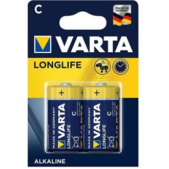 VARTA Longlife Baby C (LR14) alkáli elem 2db/bliszter