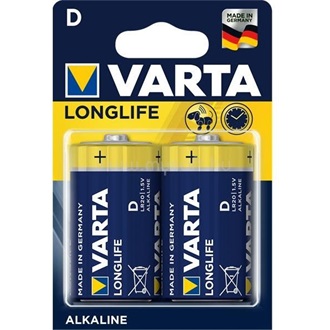 VARTA Longlife Góliát D (LR20) alkáli elem 2db/bliszter