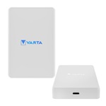 VARTA MAG PRO vésztöltő Type-C aljzat 5000mAh, MagSafe, FEHÉR