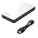 VARTA POWERBANK ENERGY vésztöltő 2 USB+Type-C aljzat 15000mAh, LED jelzés + microUSB kábel, FEHÉR