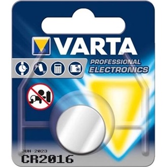 VARTA gombelem (CR2016, 3V, lítium) 1db/csomag