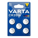 VARTA gombelem (CR2016, 3V, lítium) 5db/csomag