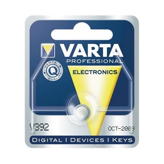 VARTA gombelem (SR41, V392/SR41, 1.55V, ezüst-oxid) 1db/csomag