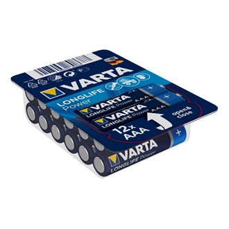 Varta AAA (LR03) alkáli elem 12db