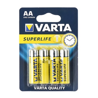 VARTA tartós elem (AA, LR6, 1.5V, cink-szén) 4db/csomag