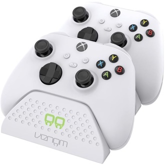 VENOM XBOX Series S/X Kiegészítő Töltő állomás + akkumulátor Fehér, VS2870