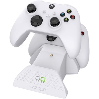 VENOM XBOX Series S/X Kiegészítő Töltő állomás + akkumulátor Fehér, VS2870
