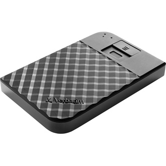 Verbatim Fingerprint Secure 2TB USB3.1 Gen1 2,5" külső HDD fekete