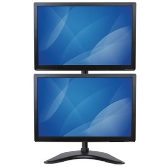 StarTech VERTICAL DUAL MONITOR STAND .