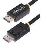 StarTech DisplayPort 2.1 -> DisplayPort 2.1 M/M video kábel 1m fekete