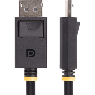 StarTech DisplayPort 2.1 -> DisplayPort 2.1 M/M video kábel 1m fekete