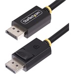 StarTech DisplayPort 2.1 -> DisplayPort 2.1 M/M video kábel 2m fekete