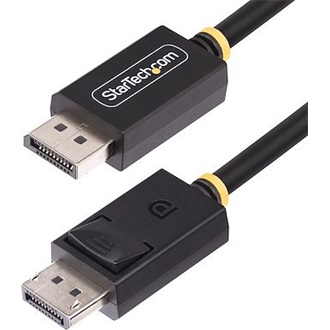 StarTech DisplayPort 2.1 -> DisplayPort 2.1 M/M video kábel 2m fekete