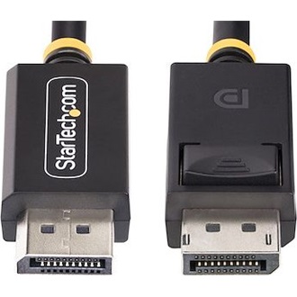 StarTech DisplayPort 2.1 -> DisplayPort 2.1 M/M video kábel 2m fekete