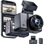 Vantrue Dash Cam - E2 (WiFi+GPS autóskamera első + hátsó, 1944p, HDR, 512GB MicroSD támogatás,veznélküli távirányító)