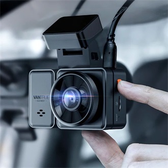 Vantrue Dash Cam - E2 (WiFi+GPS autóskamera első + hátsó, 1944p, HDR, 512GB MicroSD támogatás,veznélküli távirányító)