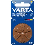 Varta 24607101416 hallókészülék elem 6db (blister)