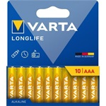 Varta 4103101761 AAA (LR03) alkáli elem 10db (blister)