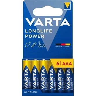 Varta 4903121746 AAA (LR03) alkáli elem 6db (blister)