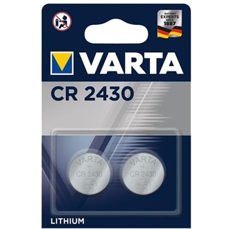 Varta gomb (CR2430) Li elem 2db