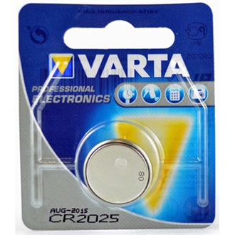 Varta gomb (CR2025) elem 1db