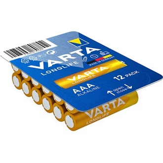 Varta LongLife AAA (R03) alkáli elem 12db BigBox