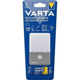 Varta Motion Sensor Outdoor Light 40lm vízálló LED lámpa