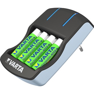Varta Plug akkutöltő + 4db AA 2100mAh