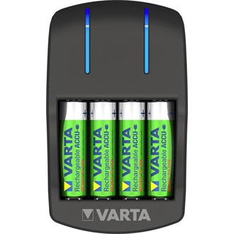 Varta Plug akkutöltő + 4db AA 2100mAh