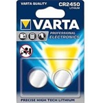 Varta gomb (CR2450) Li elem 2db