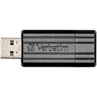 Verbatim 8GB PinStripe USB 2.0 pendrive fekete