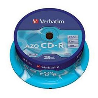 VERBATIM CD-R írható CD lemez 700MB 25db hengeres