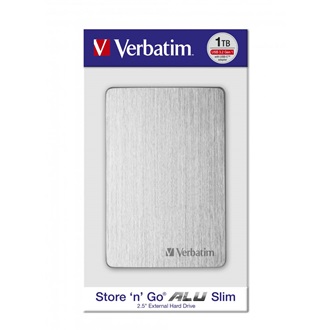 Verbatim Store n Go ALU 1TB USB-A/C 3.2 Gen1 2,5" külső HDD ezüst