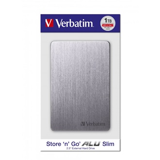 Verbatim Store n Go ALU 1TB USB-A/C 3.2 Gen1 2,5" külső HDD szürke