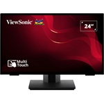 ViewSonic TD2465 Portable Frameless 23.8" touchscreen VA LED hordozható monitor fekete