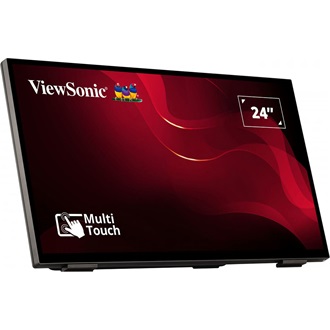 ViewSonic TD2465 Portable Frameless 23.8" touchscreen VA LED hordozható monitor fekete