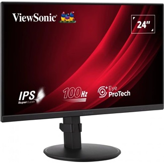 ViewSonic VG2408a 23.8" IPS LED monitor fekete 100Hz